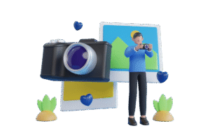 3d-illustration-professional-photographer-man-taking-photo-with-camera